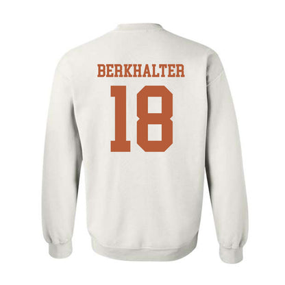 Texas - NCAA Football : Sterling Berkhalter - Classic Shersey Crewneck Sweatshirt-1