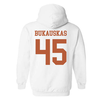 Texas - NCAA Football : Mikey Bukauskas - Classic Shersey Hooded Sweatshirt-1