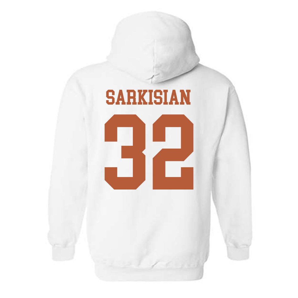Texas - NCAA Football : Brady Sarkisian - Classic Shersey Hooded Sweatshirt-1