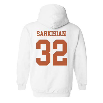 Texas - NCAA Football : Brady Sarkisian - Classic Shersey Hooded Sweatshirt-1