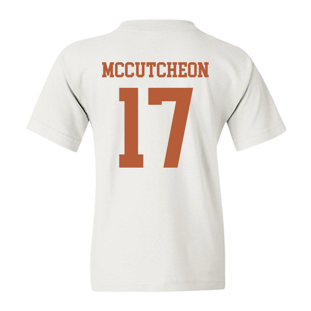 Texas - NCAA Football : Daylan McCutcheon - Classic Shersey Youth T-Shirt-1