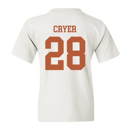 Texas - NCAA Football : Justin Cryer - Classic Shersey Youth T-Shirt-1