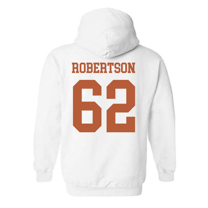 Texas - NCAA Football : Connor Robertson - Classic Shersey Hooded Sweatshirt-1