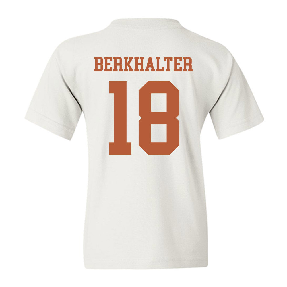 Texas - NCAA Football : Sterling Berkhalter - Classic Shersey Youth T-Shirt-1