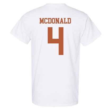 Texas - NCAA Football : Jelani McDonald - Classic Shersey T-Shirt-1
