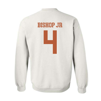 Texas - NCAA Football : Jermaine Bishop Jr - Classic Shersey Crewneck Sweatshirt-1