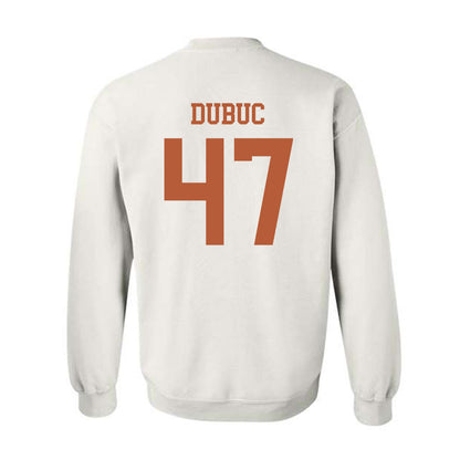 Texas - NCAA Football : Trey Dubuc - Classic Shersey Crewneck Sweatshirt-1
