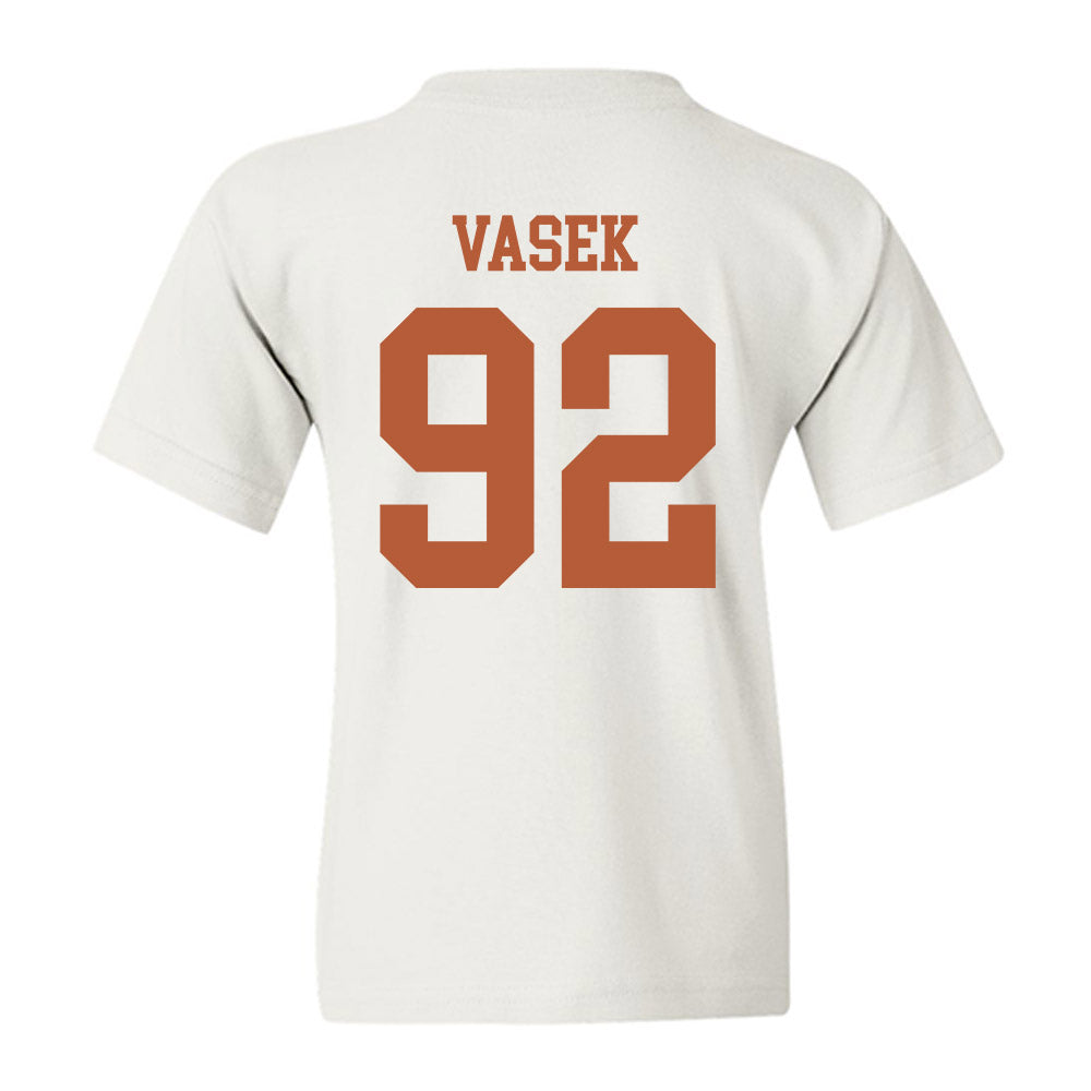 Texas - NCAA Football : Colton Vasek - Classic Shersey Youth T-Shirt-1
