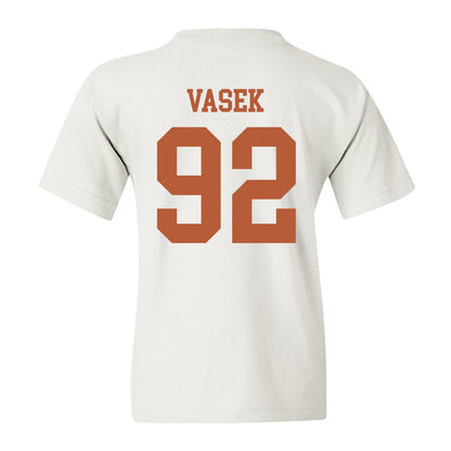Texas - NCAA Football : Colton Vasek - Classic Shersey Youth T-Shirt-1