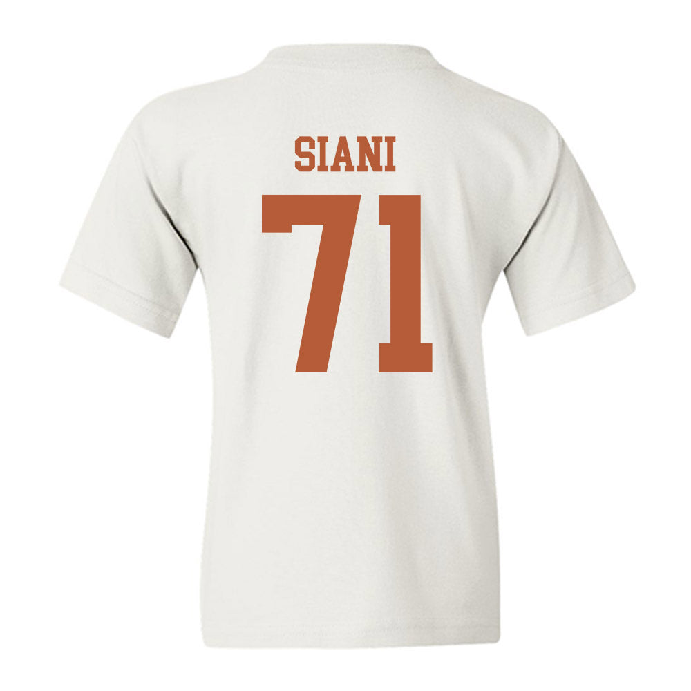 Texas - NCAA Football : Melvin Siani - Classic Shersey Youth T-Shirt-1