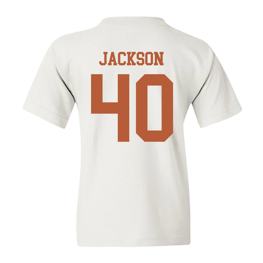 Texas - NCAA Football : Lance Jackson - Classic Shersey Youth T-Shirt-1