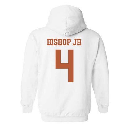 Texas - NCAA Football : Jermaine Bishop Jr - Classic Shersey Hooded Sweatshirt-1
