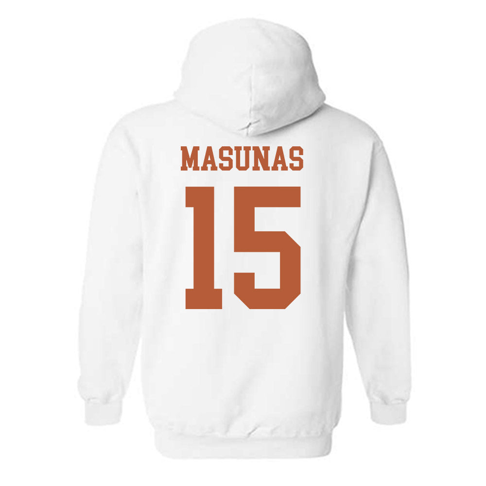 Texas - NCAA Football : Michael Masunas - Classic Shersey Hooded Sweatshirt-1