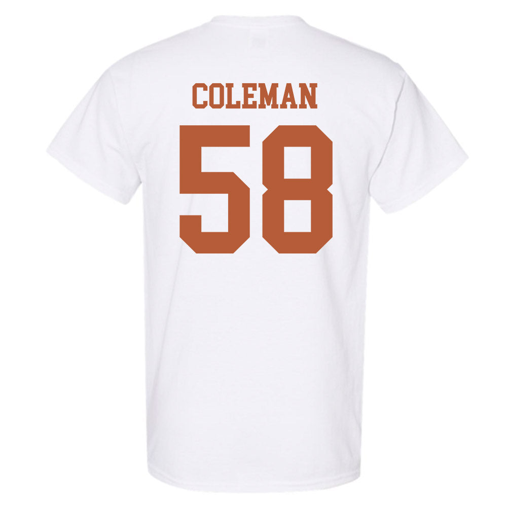 Texas - NCAA Football : Devin Coleman - Classic Shersey T-Shirt-1