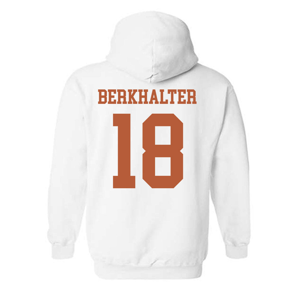 Texas - NCAA Football : Sterling Berkhalter - Classic Shersey Hooded Sweatshirt-1