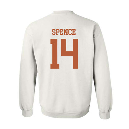 Texas - NCAA Football : Brad Spence - Classic Shersey Crewneck Sweatshirt-1