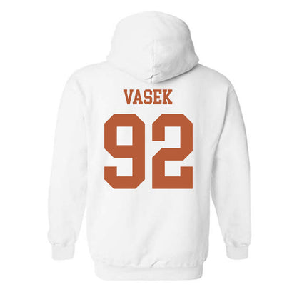 Texas - NCAA Football : Colton Vasek - Classic Shersey Hooded Sweatshirt-1