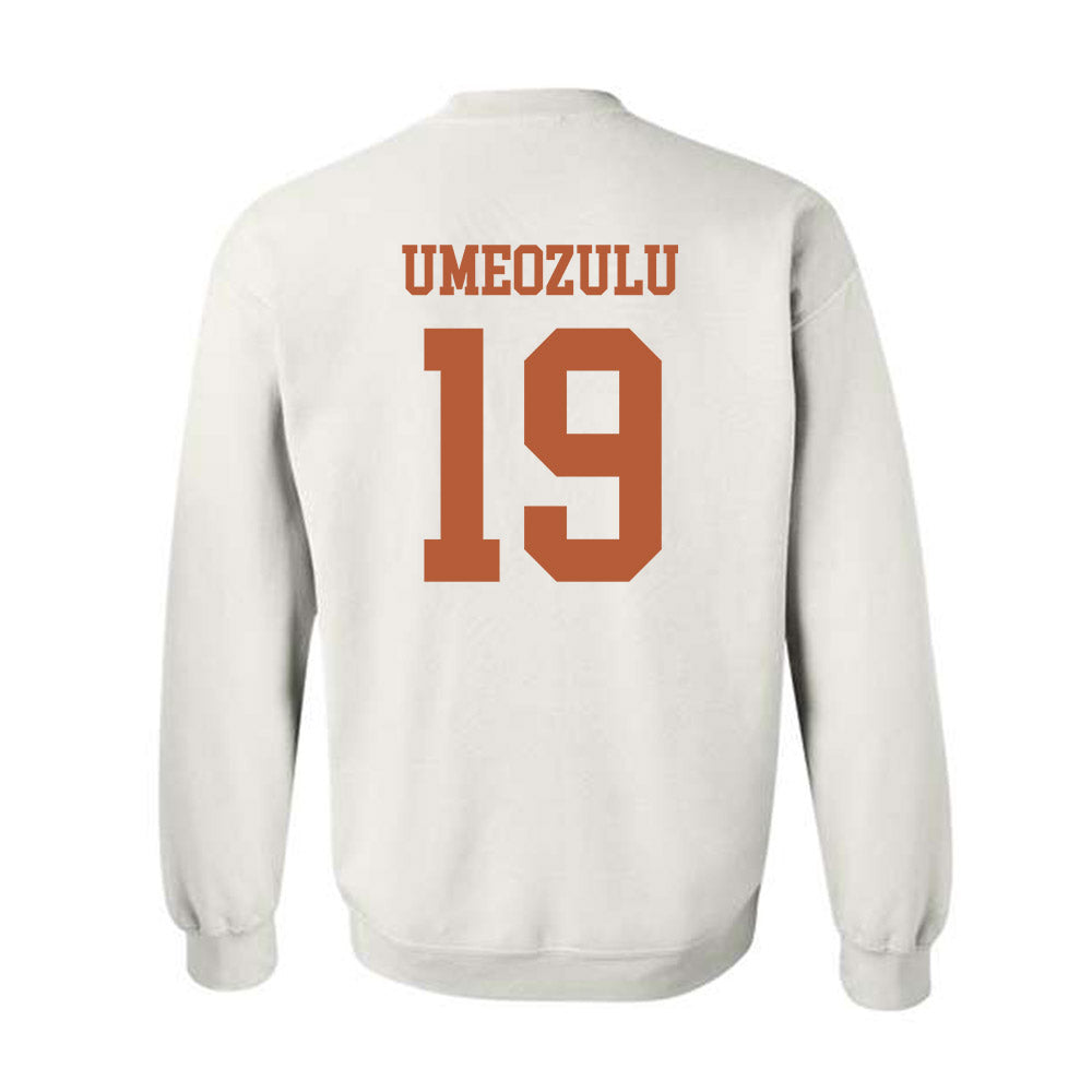 Texas - NCAA Football : Zina Umeozulu - Classic Shersey Crewneck Sweatshirt-1