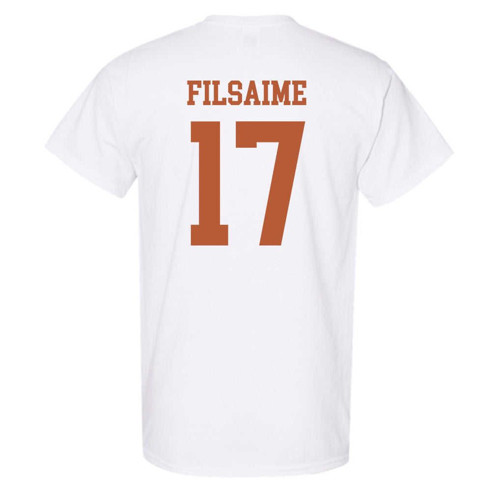 Texas - NCAA Football : Xavier Filsaime - Classic Shersey T-Shirt-1