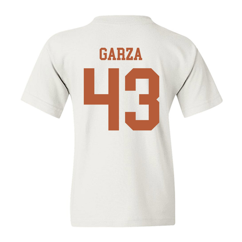 Texas - NCAA Football : Eric Garza - Classic Shersey Youth T-Shirt-1
