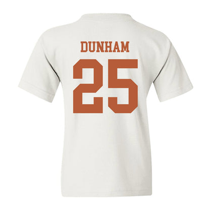 Texas - NCAA Football : Luke Dunham - Classic Shersey Youth T-Shirt-1