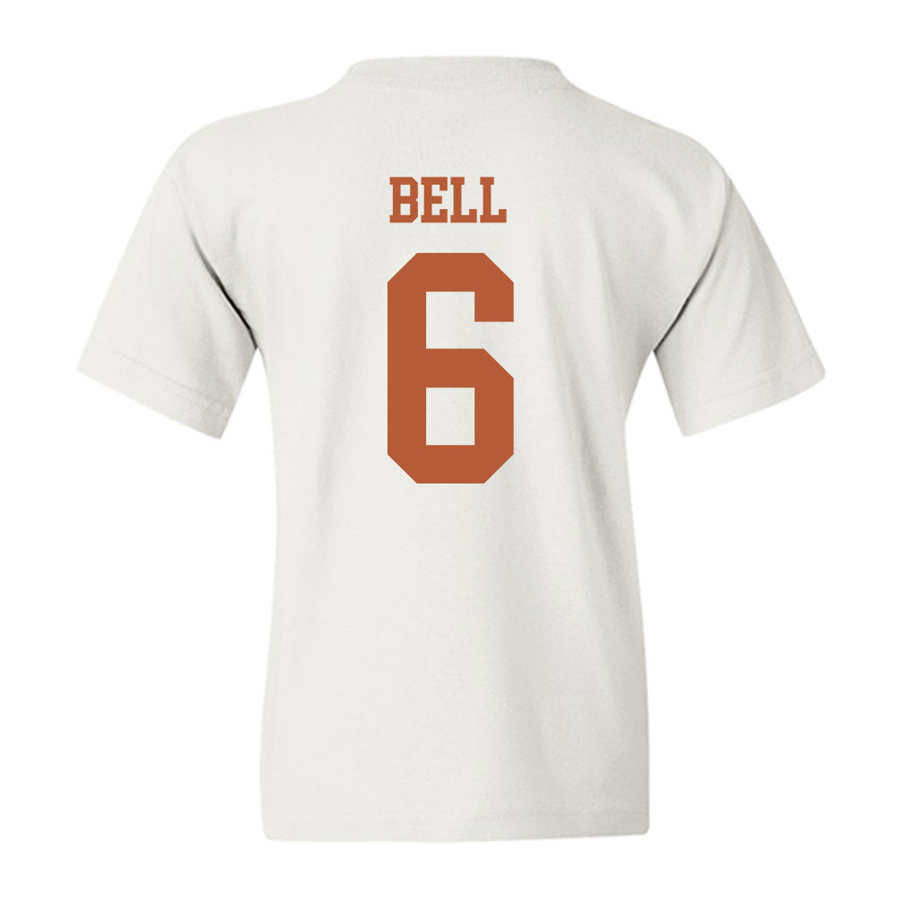 Texas - NCAA Football : Dia Bell - Classic Shersey Youth T-Shirt-1