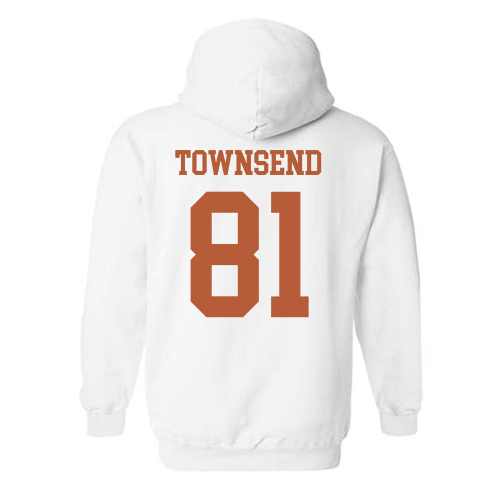 Texas - NCAA Football : Nick Townsend - Classic Shersey Hooded Sweatshirt-1