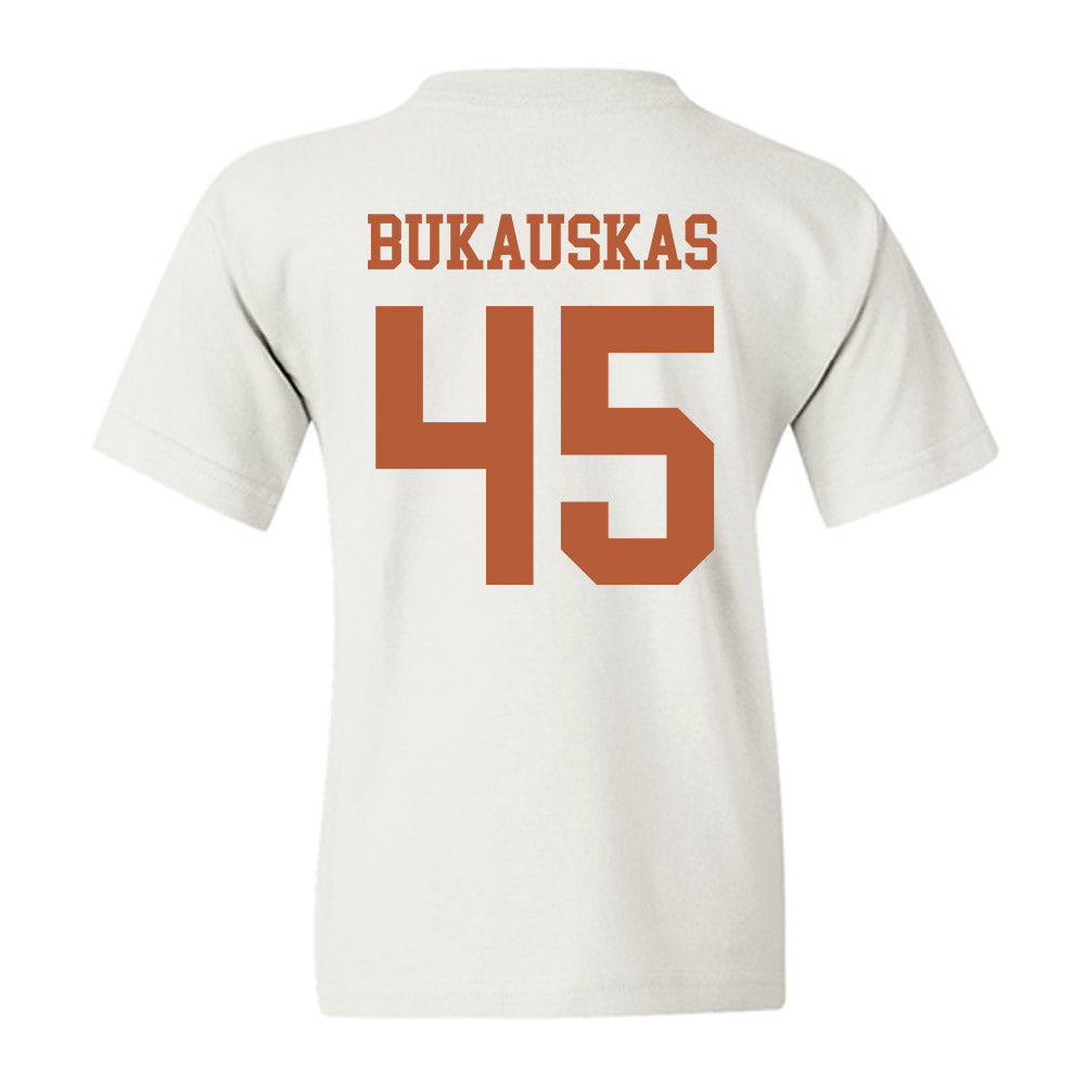 Texas - NCAA Football : Mikey Bukauskas - Classic Shersey Youth T-Shirt-1
