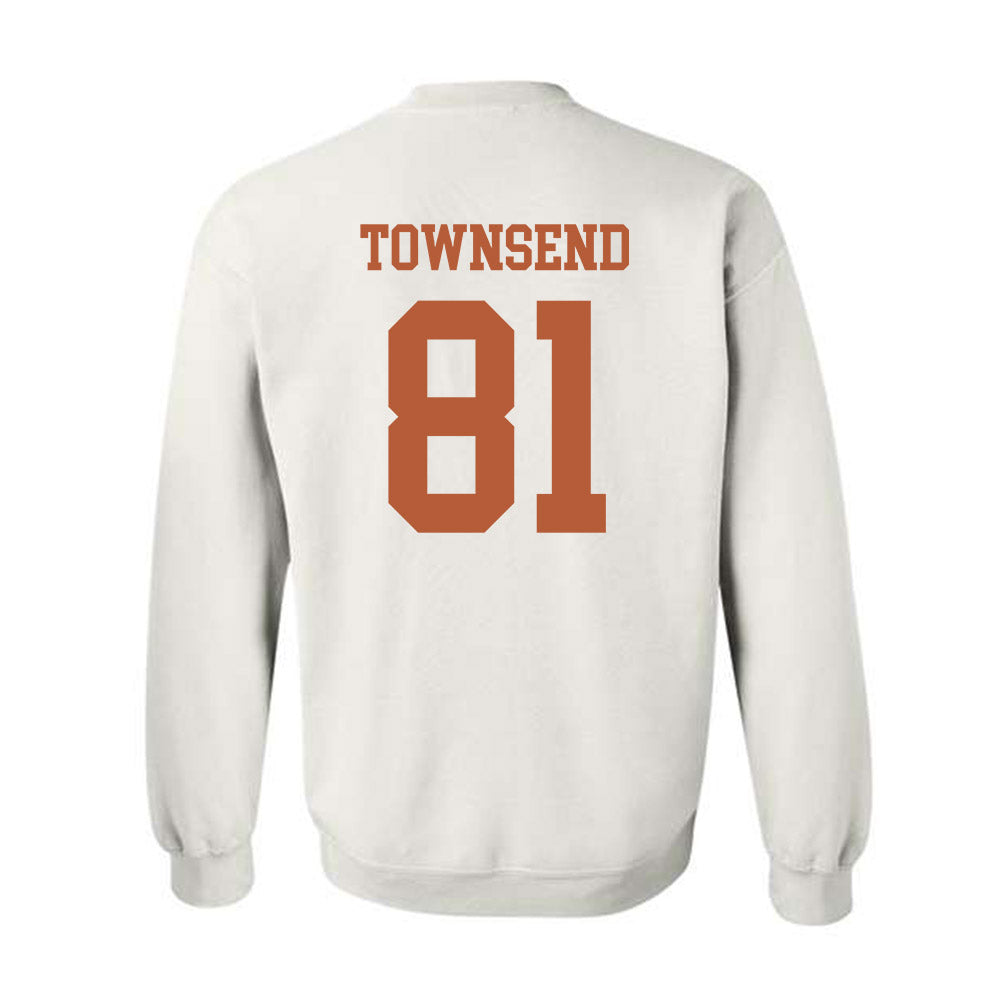 Texas - NCAA Football : Nick Townsend - Classic Shersey Crewneck Sweatshirt-1