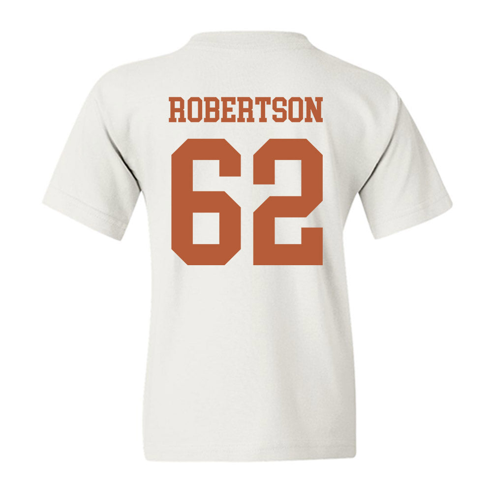Texas - NCAA Football : Connor Robertson - Classic Shersey Youth T-Shirt-1