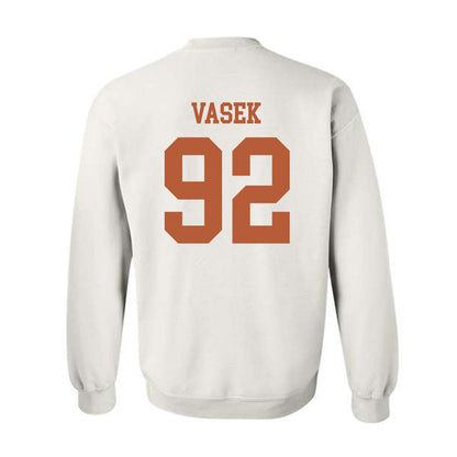 Texas - NCAA Football : Colton Vasek - Classic Shersey Crewneck Sweatshirt-1
