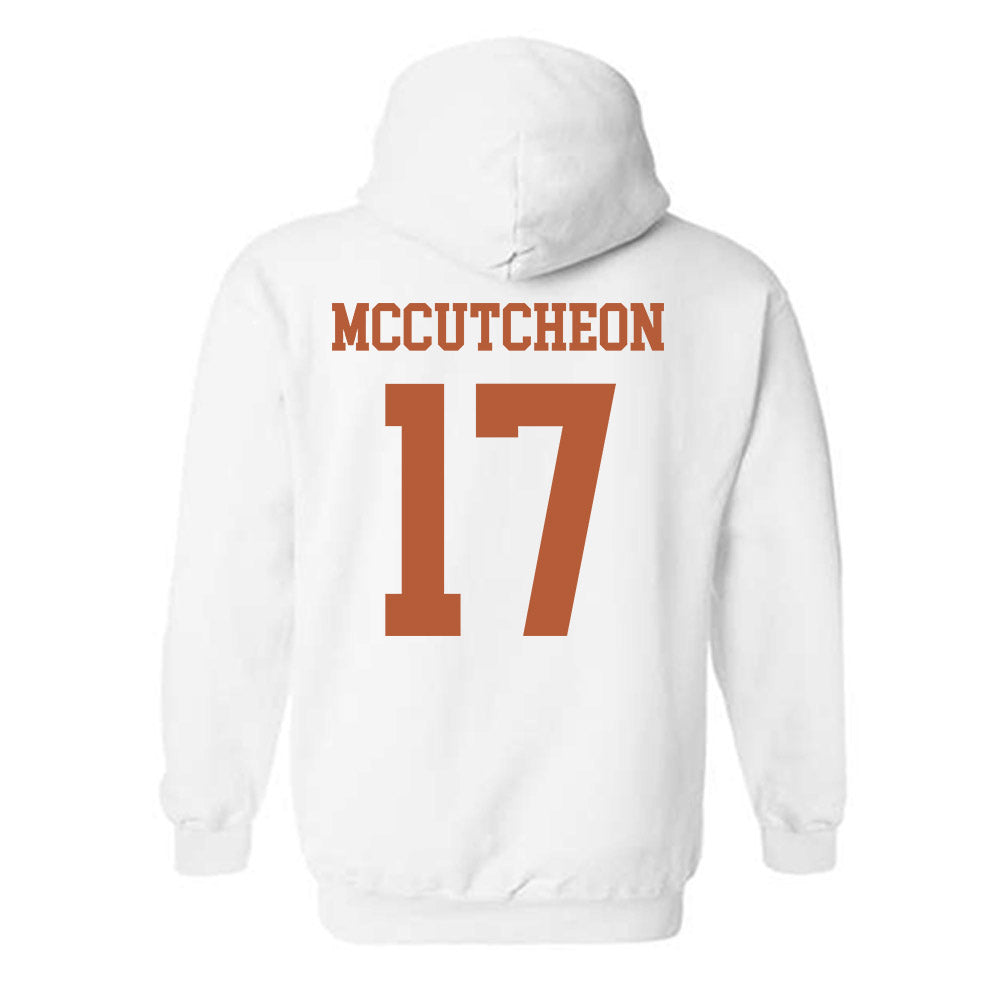 Texas - NCAA Football : Daylan McCutcheon - Classic Shersey Hooded Sweatshirt-1