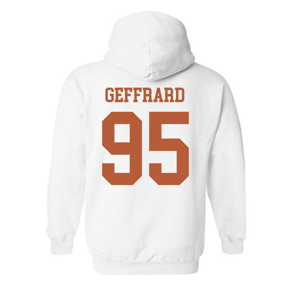 Texas - NCAA Football : Ian Geffrard - Classic Shersey Hooded Sweatshirt-1