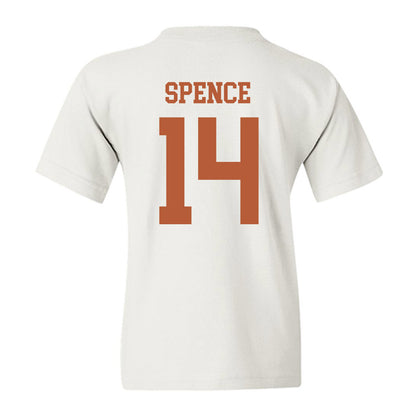 Texas - NCAA Football : Brad Spence - Classic Shersey Youth T-Shirt-1