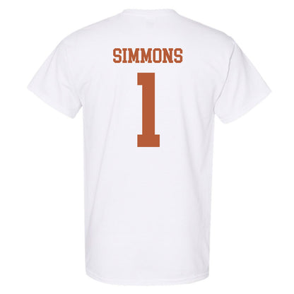 Texas - NCAA Football : Colin Simmons - Classic Shersey T-Shirt-1