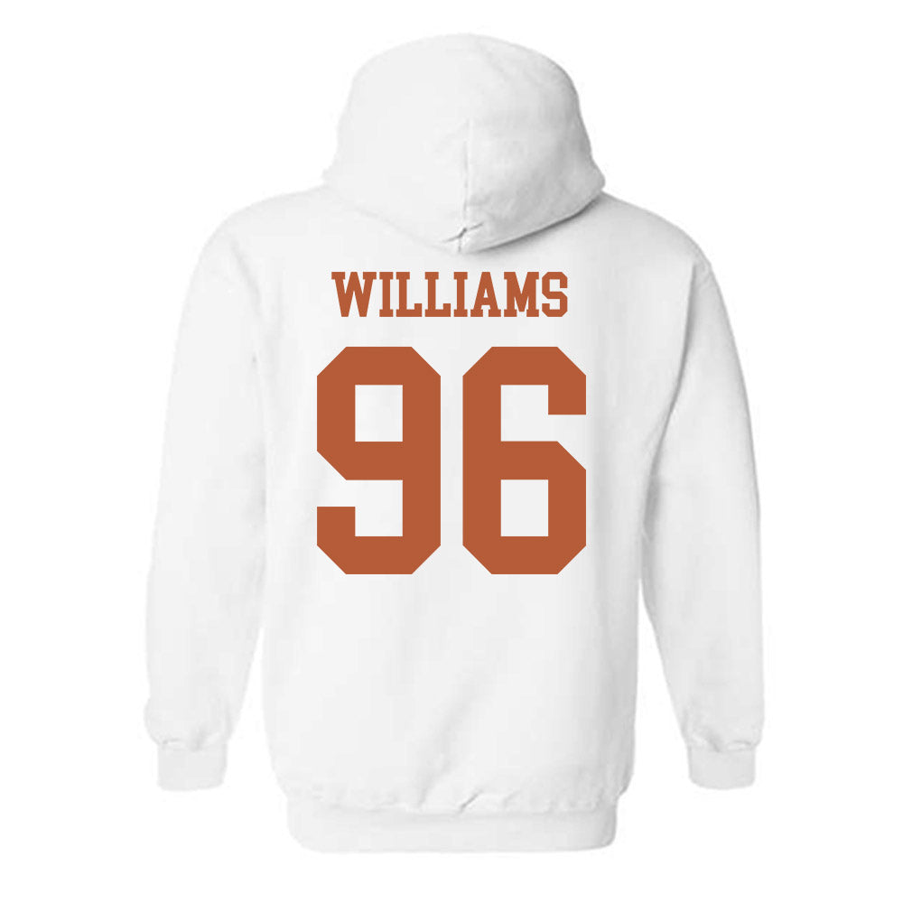 Texas - NCAA Football : Zion Williams - Classic Shersey Hooded Sweatshirt-1
