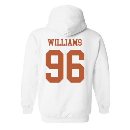 Texas - NCAA Football : Zion Williams - Classic Shersey Hooded Sweatshirt-1