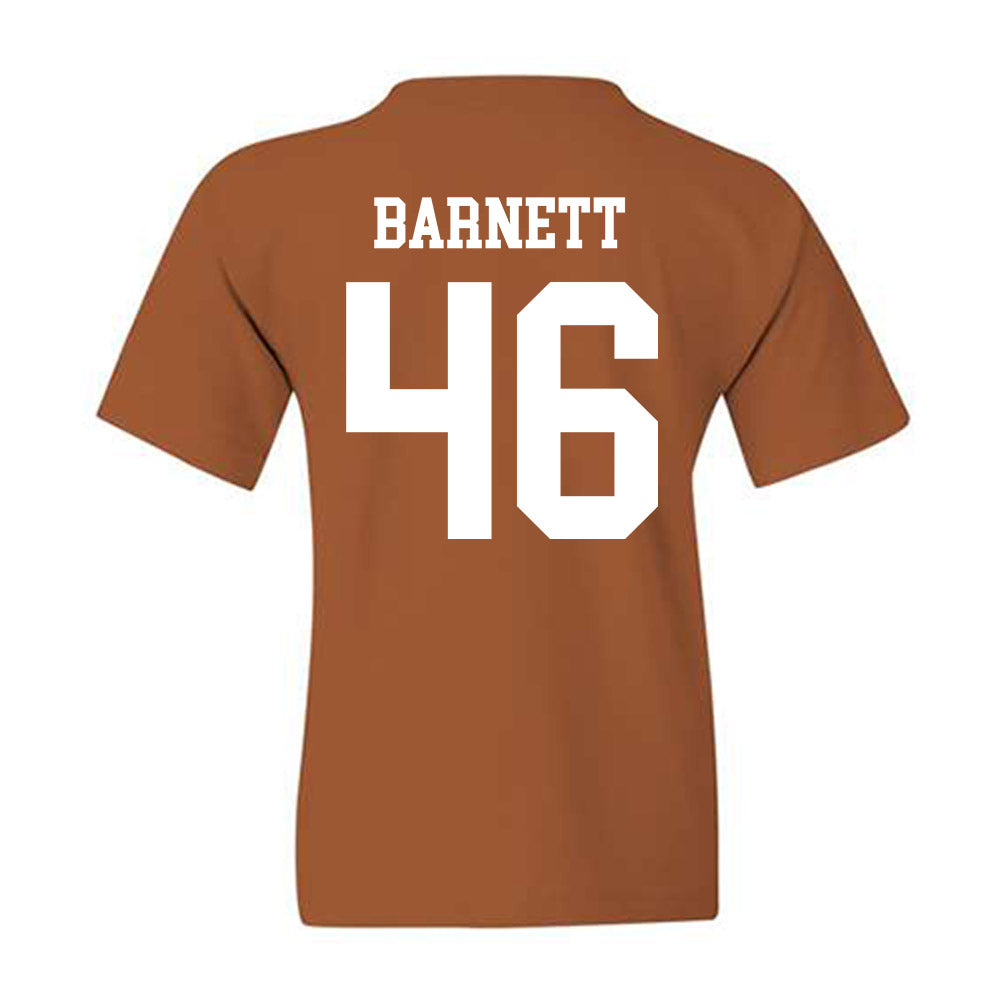 Texas - NCAA Football : Spencer Barnett - Classic Shersey Youth T-Shirt-1