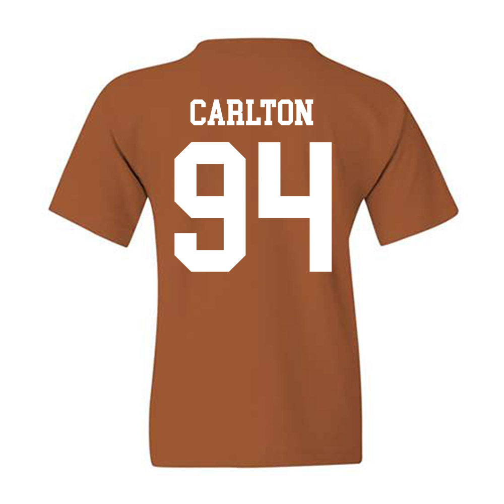Texas - NCAA Football : JAMARION CARLTON - Classic Shersey Youth T-Shirt-1