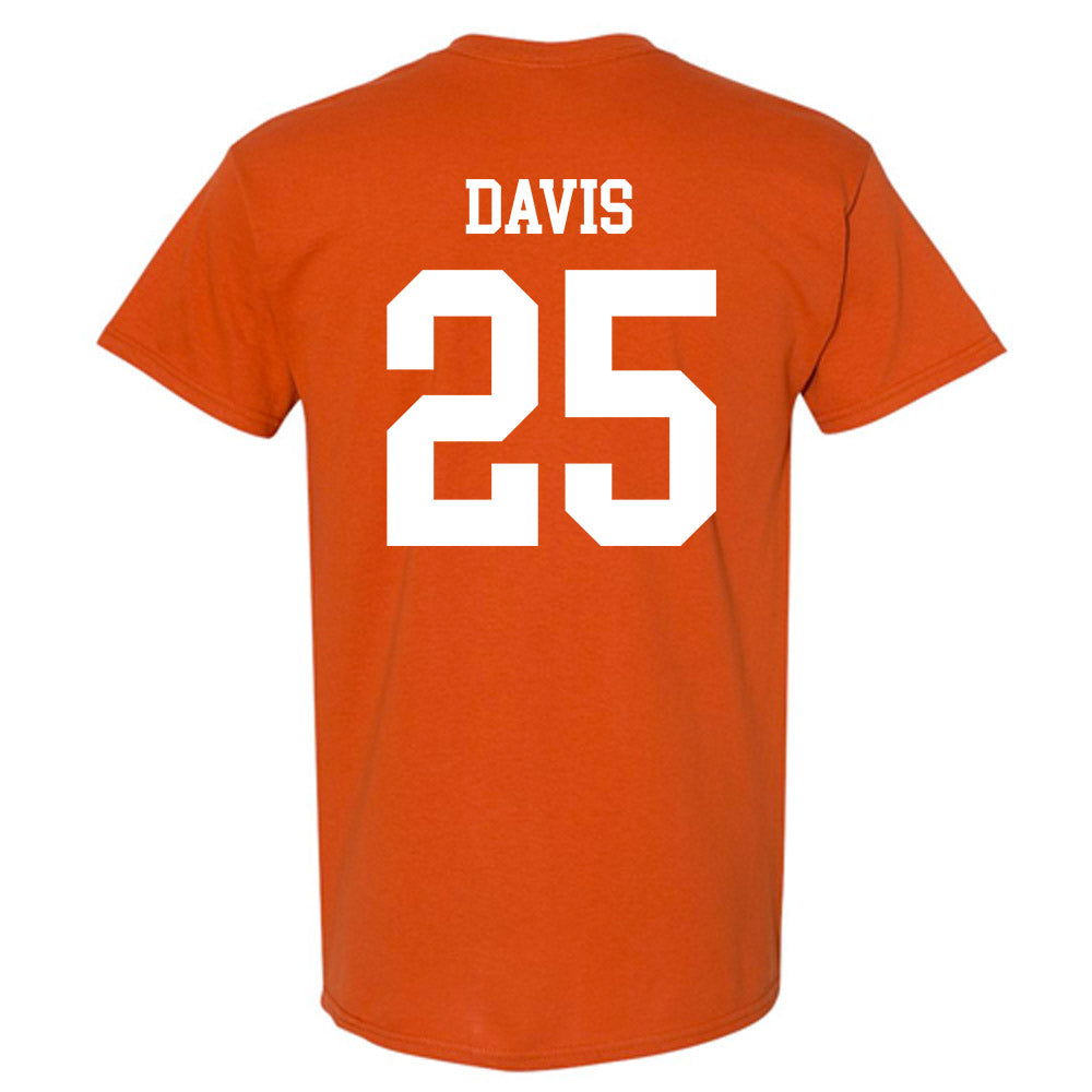 Texas - NCAA Football : Toray Davis - Texcalibur T-Shirt-1