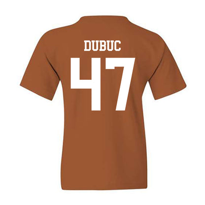 Texas - NCAA Football : Trey Dubuc - Classic Shersey Youth T-Shirt-1
