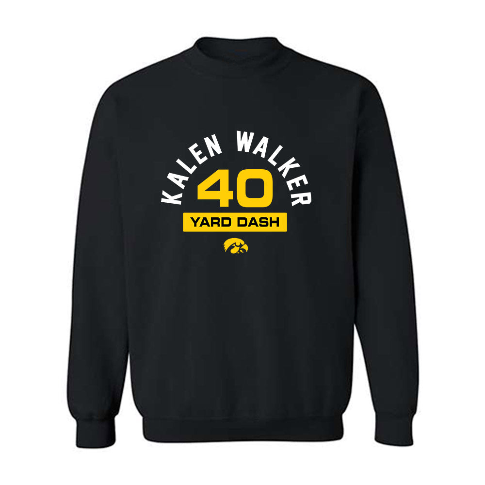 Iowa - NCAA Men's Track & Field : Kalen Walker - Classic Shersey Crewneck Sweatshirt-0