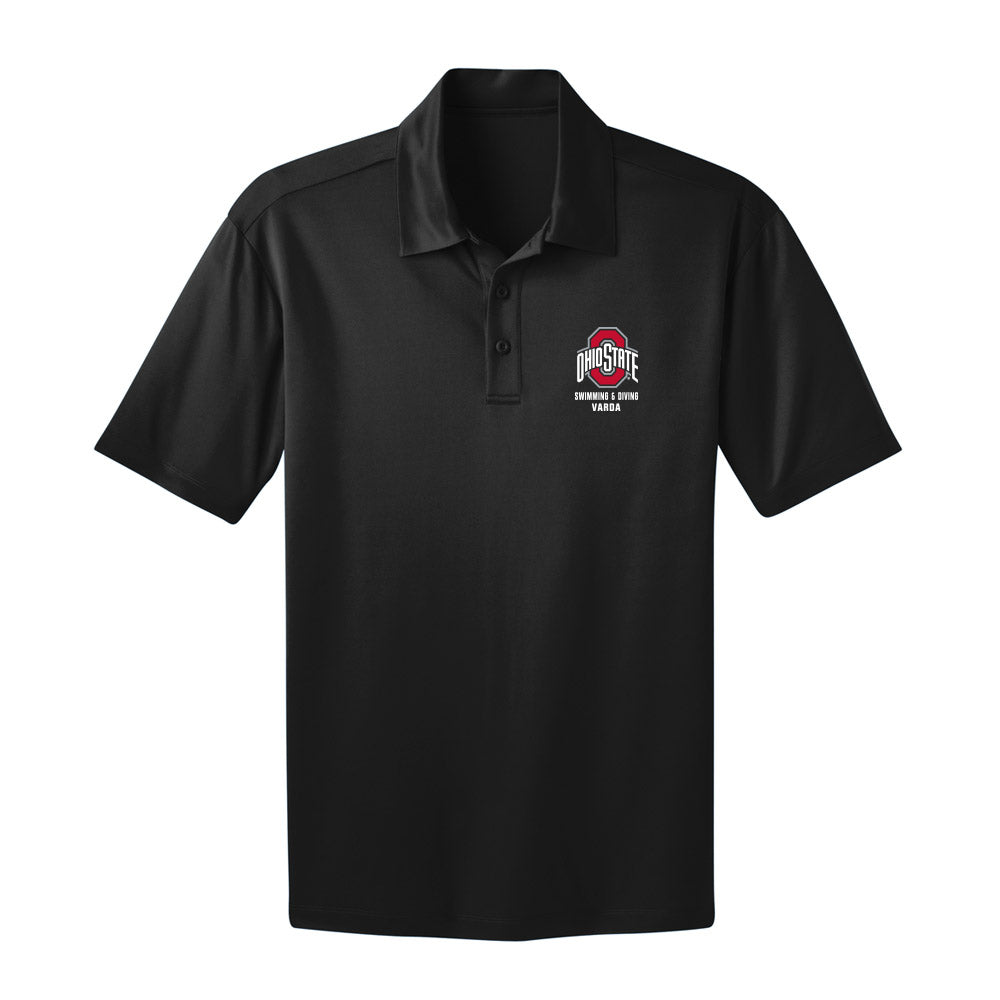 Ohio State - NCAA Women's Swimming & Diving : Danika Varda - Activewear Polo Shirt-0