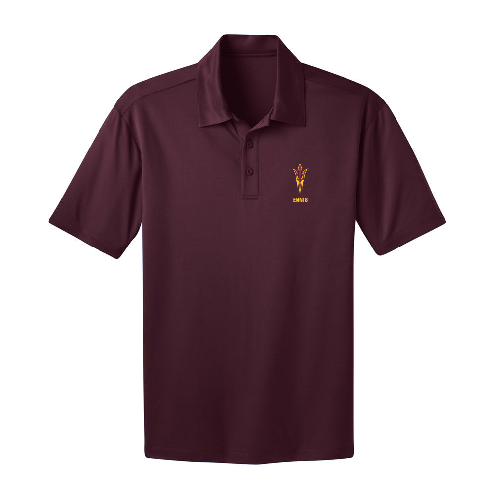 Arizona State - NCAA Women's Soccer : Emmie Ennis - Activewear Polo Shirt-0