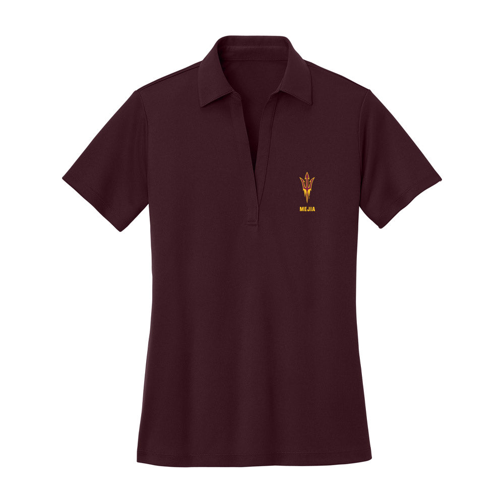 Arizona State - NCAA Softball : Ashleigh Mejia - Women's Activewear Polo Shirt-0