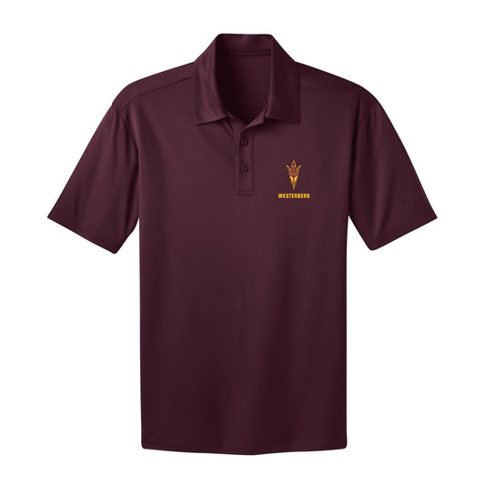 Arizona State - NCAA Women's Lacrosse : Addison Westerberg - Activewear Polo Shirt-0