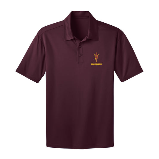 Arizona State - NCAA Men's Track & Field : Tyler Schierenberg - Activewear Polo Shirt-0