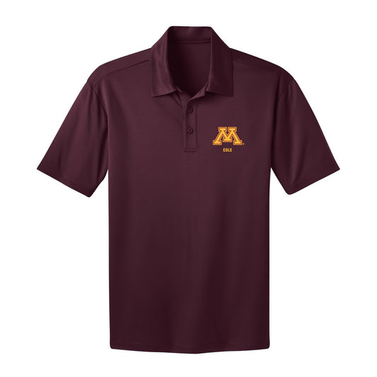 Minnesota - NCAA Baseball : Ethan Cole - Activewear Polo Shirt-0
