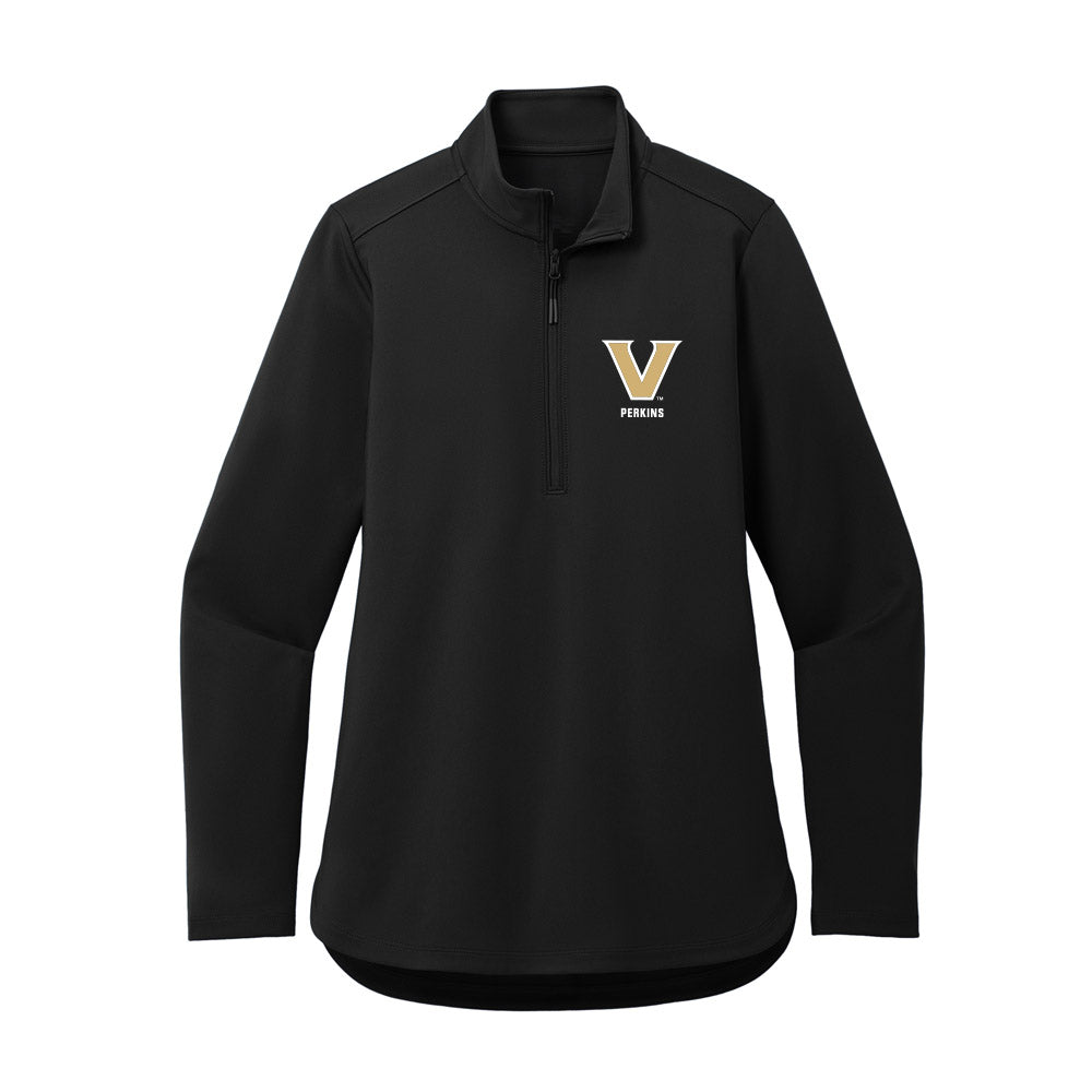 Vanderbilt - NCAA Women's Soccer : Hailey Perkins - Women's Premium Quarter Zip Jacket-0