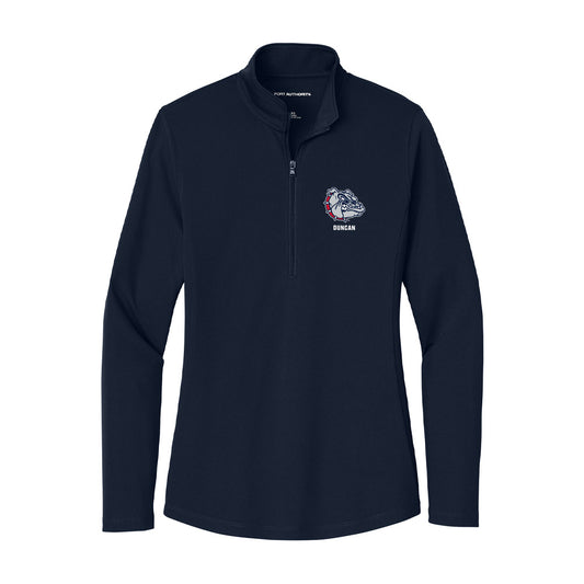 Gonzaga - NCAA Women's Volleyball : Aurie Duncan - Women's Lightweight Quarter Zip Jacket-0